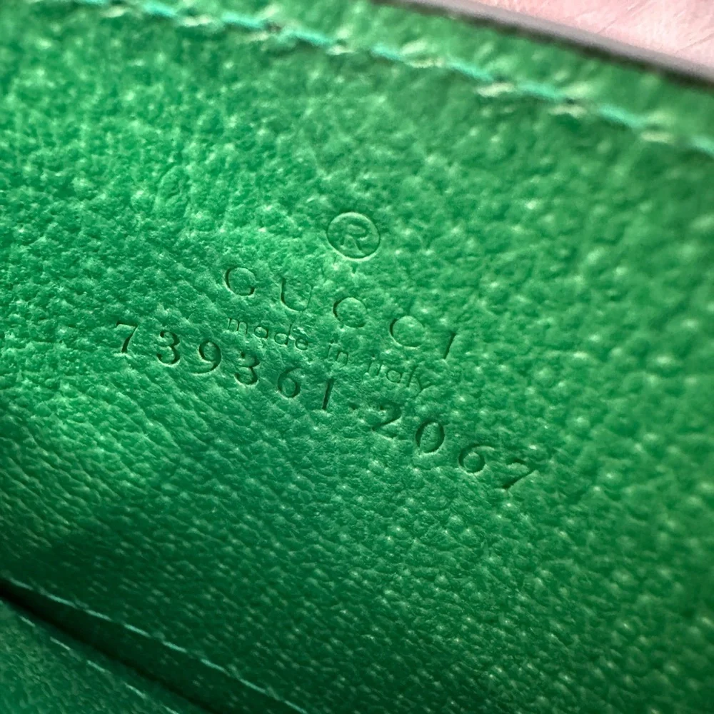 Gucci G Logo Card Case Wallet